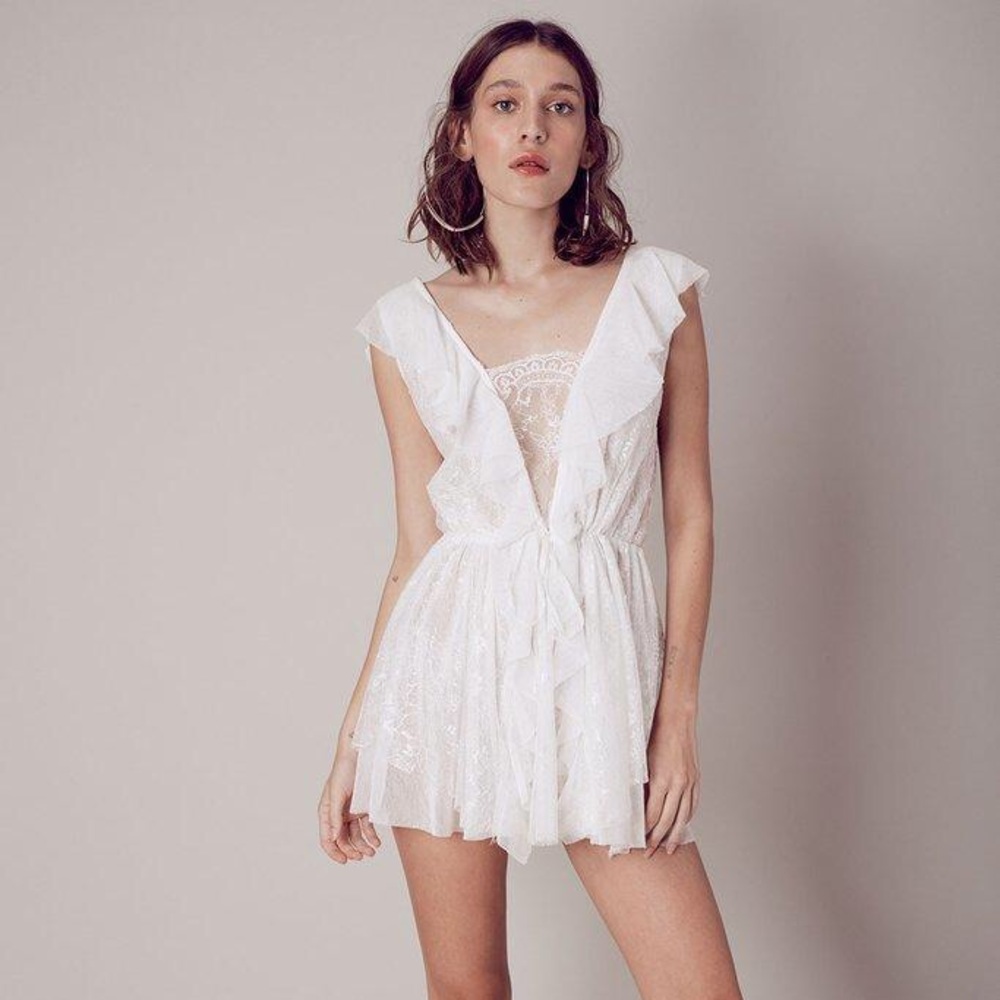 For Love and Lemons Stardust Lace Dress